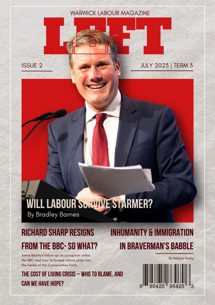 LEFT Magazine Front Cover Volume 1 Issue 2