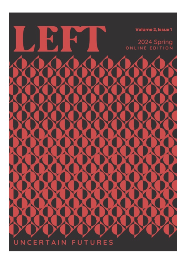 LEFT Magazine Front Cover Volume 2 Issue 1